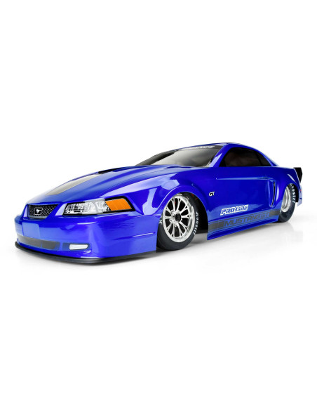1-10 1999 Ford Mustang Clear Body: Drag Car