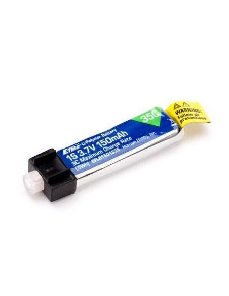 EFLB1501S45 Batería Li-Po 1S Pack 45C (3.7V/150mAh) E-flite