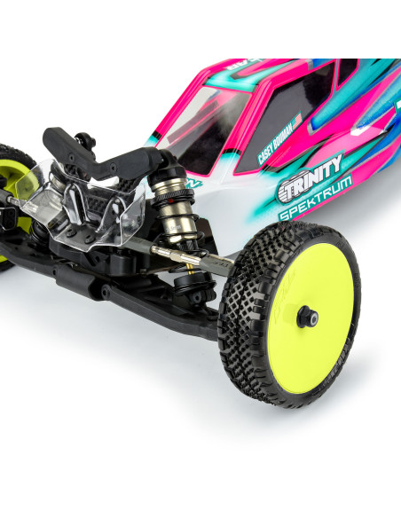 1-10 Velocity 2.0 Narrow 2WD Front 2.2" 12mm Buggy Wheels (2) Yellow