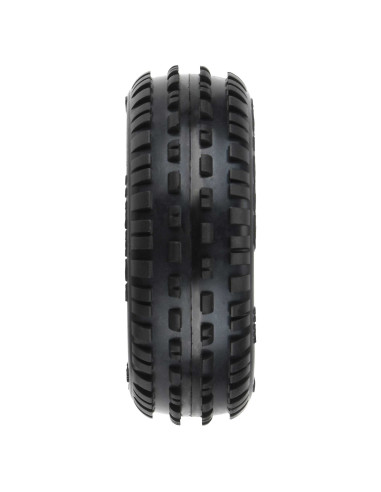 1-18 Wedge Front Carpet Mini-B Tires Mounted...