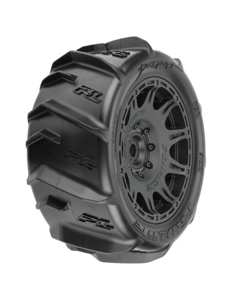 1-6 Dumont Sand-Snow F-R 5.7” Tires MTD 24mm Black Raid 8x48 Hex (2)