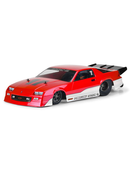 1-10 Pre-Cut 1985 Chevy Camaro IROC-Z Clear Body: 22S Drag Car