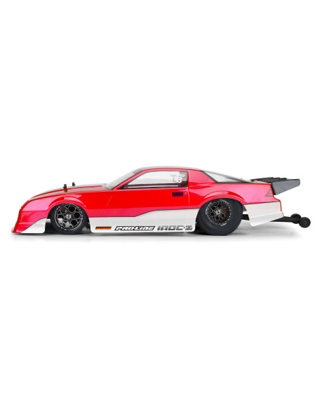 1-10 Pre-Cut 1985 Chevy Camaro IROC-Z Clear Body: 22S Drag Car