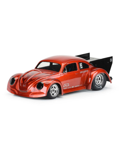 1-10 Volkswagen Drag Bug Clear Body: Drag Car