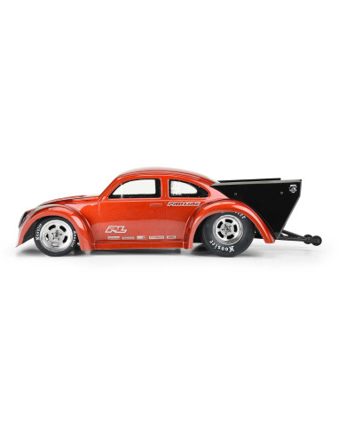 1-10 Volkswagen Drag Bug Clear Body: Drag Car