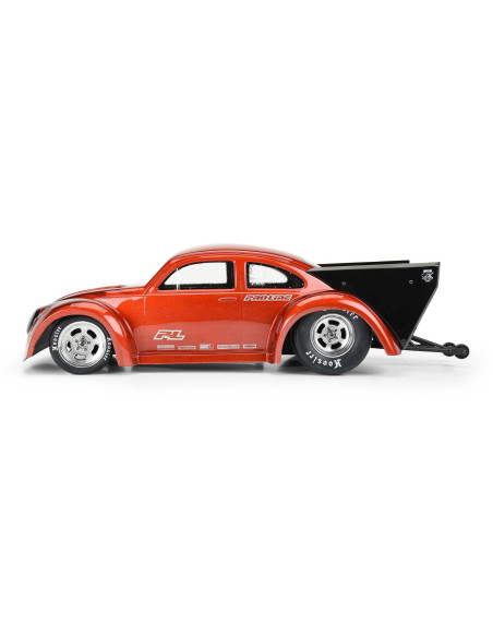 1-10 Volkswagen Drag Bug Clear Body: Drag Car