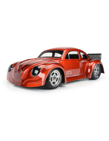 1-10 Volkswagen Drag Bug Clear Body: Drag Car