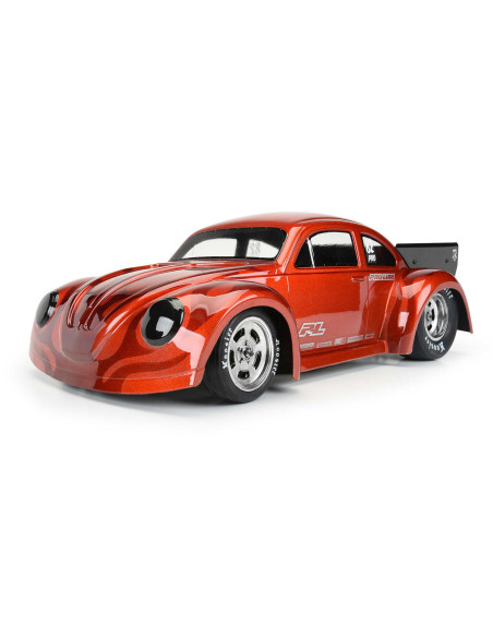 1-10 Volkswagen Drag Bug Clear Body: Drag Car