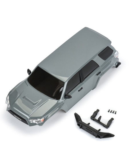 1-24 2023 Toyota 4Runner TRD Pro Gray Hard Body Assembled: SCX24