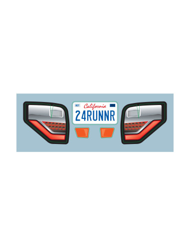 1-24 2023 Toyota 4Runner TRD Pro White Hard...