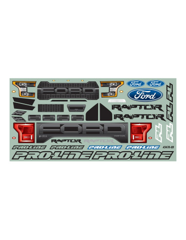 1-10 2017 Ford F-150 Raptor Clear Body: Stampede
