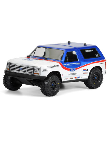 1-10 1981 Ford Bronco Clear Body: Short Course