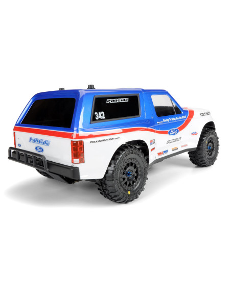 1-10 1981 Ford Bronco Clear Body: Short Course