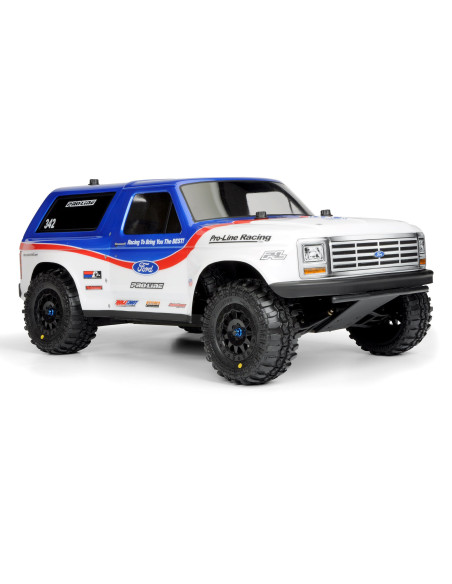 1-10 1981 Ford Bronco Clear Body: Short Course