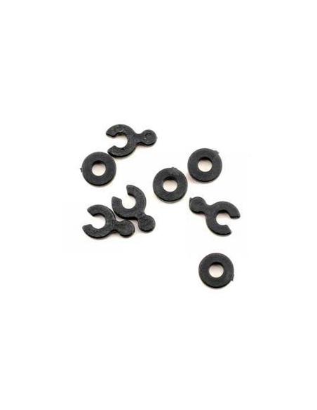 5134 Traxxas Caster spacers (4)/ shims (4)