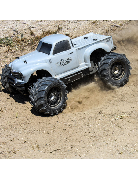 1-10 Masher F-R 2.8" MT Tires Mounted 12mm-14mm Black Raid (2)