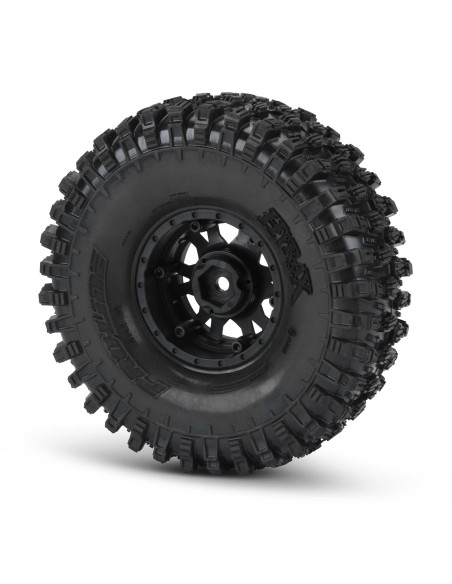 1-10 Hyrax Predator F-R 1.9" Mounted 12mm Blk-Slvr Impulse (2)