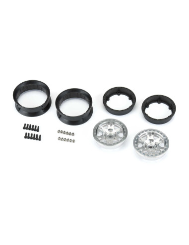 1-10 Impulse Aluminum Front-Rear 1.9" 12mm Rock...