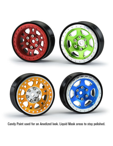 1-10 Impulse Aluminum Front-Rear 1.9" 12mm Rock...