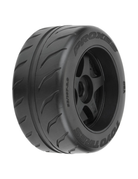 1-7 Toyo Proxes R888R S3 Rear 53-107 2.9" BELTED Mounted 17mm 5-Spoke (2)