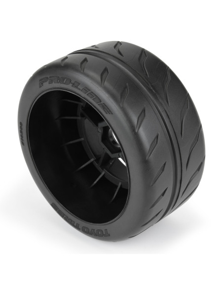 1-7 Toyo Proxes R888R S3 Rear 53-107 2.9" BELTED Mounted 17mm 5-Spoke (2)