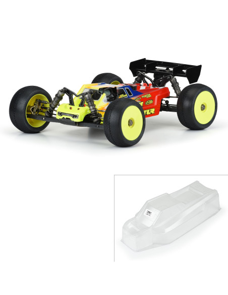 1-8 Axis T Bruggy Clear Body: Fits 8ight-XT-E and Others