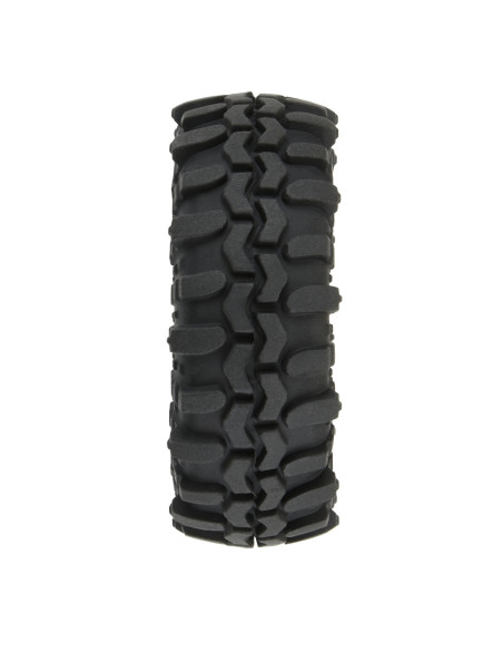 1-24 Interco Super Swamper F-R 1.0" Tires MTD 7mm Black Holcomb (4)