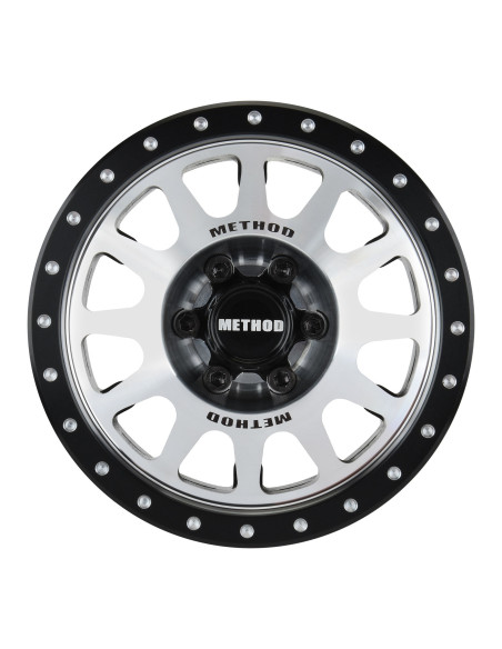 1-6 Method 305 Alum F-R 2.9" +2 Offset SCX6 Wheel Faces (2) Silver