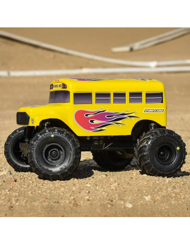 Pre-Cut (School Bus) Clear Body for ARRMA...