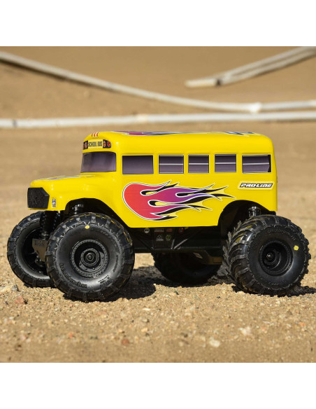 Pre-Cut (School Bus) Clear Body for ARRMA GORGON GROM