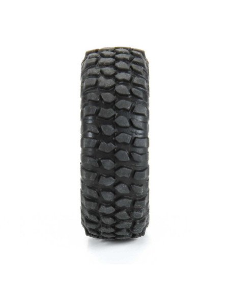 1/30 BFG Krawler T/A KX Front/Rear Mounted Black Icon Nuevo (4) for Axial SCX30