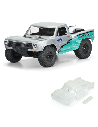 1-10 Pre-Cut 1967 Ford F-100 Race Truck Clear...