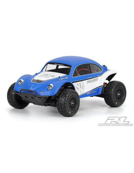 1-10 VW Full Fender Baja Bug Clear Body: Short Course