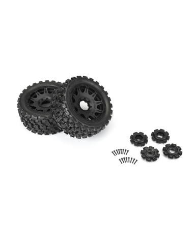 1-6 Badlands MX57 Front-Rear 5.7” Tires Mounted...