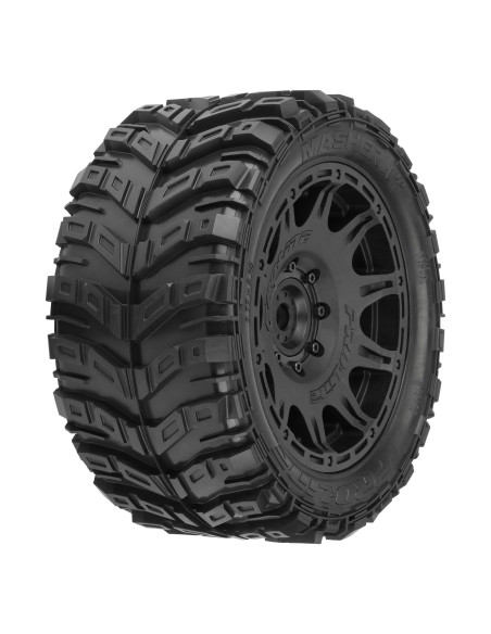 1-6 Masher X HP BELTED F-R 5.7” Tires MTD 24mm Blk Raid 8x48 Hex (2)