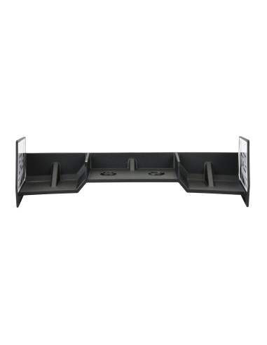 1-18 Sector Wing Set and Roof Skids Black:...