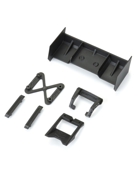 1-18 Sector Wing Set and Roof Skids Black: Granite GROM