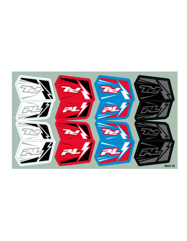 1-18 Sector Wing Set and Roof Skids Black:...