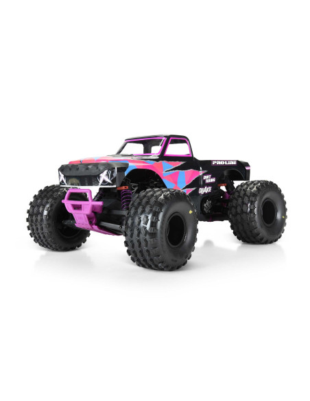 1-10 Dirt Hawg 2.0 F-R 2.6" MT Tires Mounted ARRMA Stock Wheel Black (2): ARRMA QUAKE & GORGON