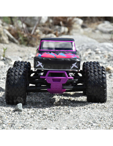 1-10 Dirt Hawg 2.0 F-R 2.6" MT Tires Mounted ARRMA Stock Wheel Black (2): ARRMA QUAKE & GORGON