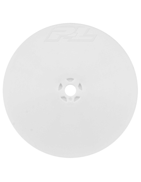 1-10 Velocity 4WD Front 2.2" 12mm Buggy Wheels (2) White: AE B74