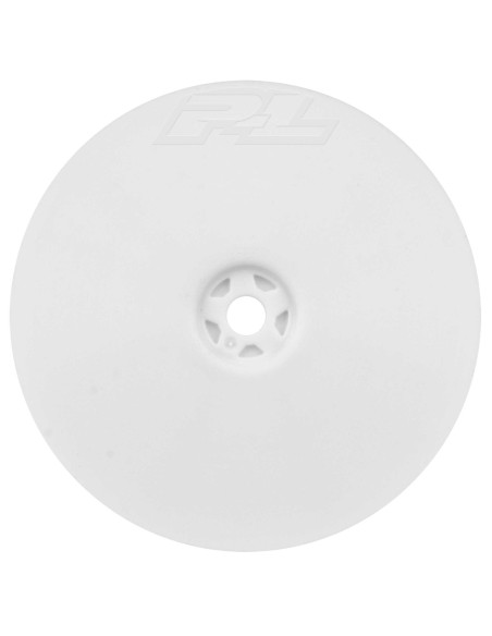 1-10 Velocity 4WD Front 2.2" 12mm Buggy Wheels (2) White: 22X-4  XB4