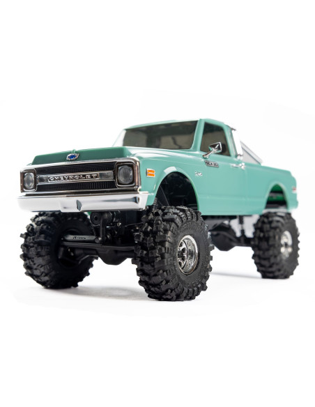 1/30 Baja Pro X Front/Rear Mounted Chrome Beast Tires (4): Axial SCX30