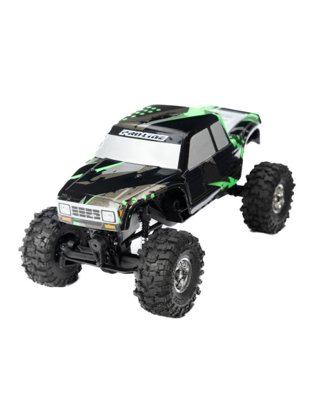 1/30 Baja Pro X Front/Rear Mounted Chrome Beast Tires (4): Axial SCX30