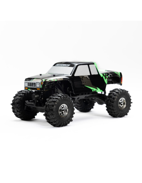 1/30 Baja Pro X Front/Rear Mounted Chrome Beast Tires (4): Axial SCX30