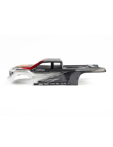 1/16 Pre-Cut Brute Clear Body: ARRMA MINI KRATON