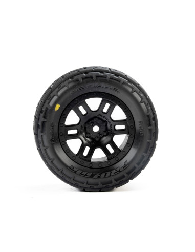 Menace Front-Rear Street Tires Mounted 12mm...