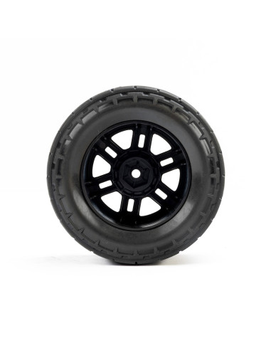 Menace Front-Rear Street Tires Mounted 12mm...