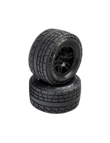 Menace Front-Rear Street Tires Mounted 12mm...