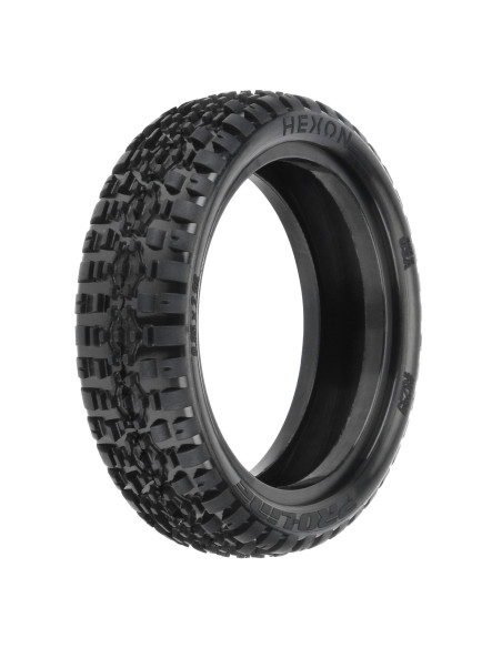 1-10 Hexon CR4 2WD Front 2.2" Carpet Buggy Tires (2)